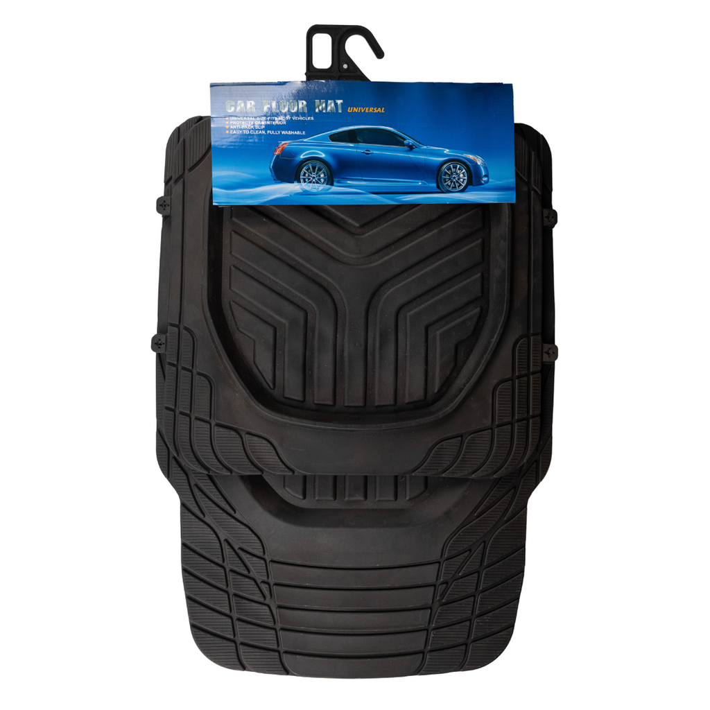 5 Piece Universal  PVC Rubber Car Floor Mat Set