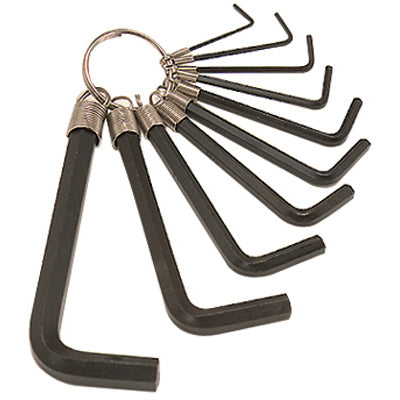 ALLEN KEY SET-METRIC 10PC - K1016