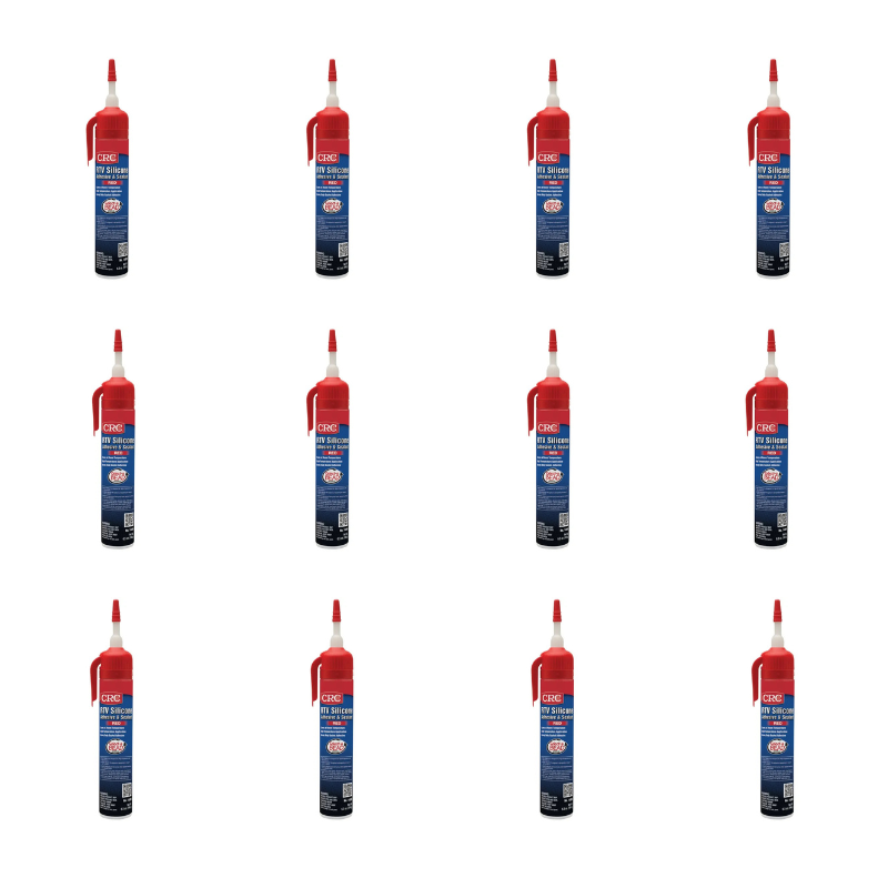 CRC RTV Silicone Sealant  Red (Quantity: 12)
