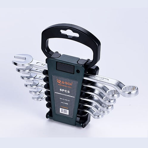 Q-Tech 6 Piece Combination Spanner Set