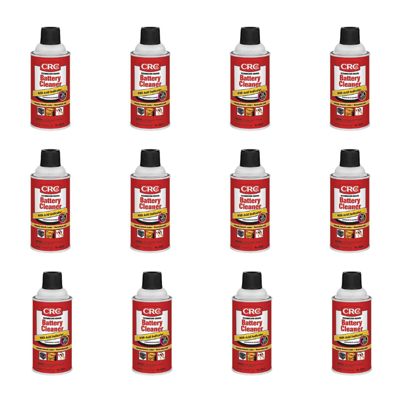 CRC Battery Cleaner with Acid Indicator 312 gram Aerosol (Quantity: 12