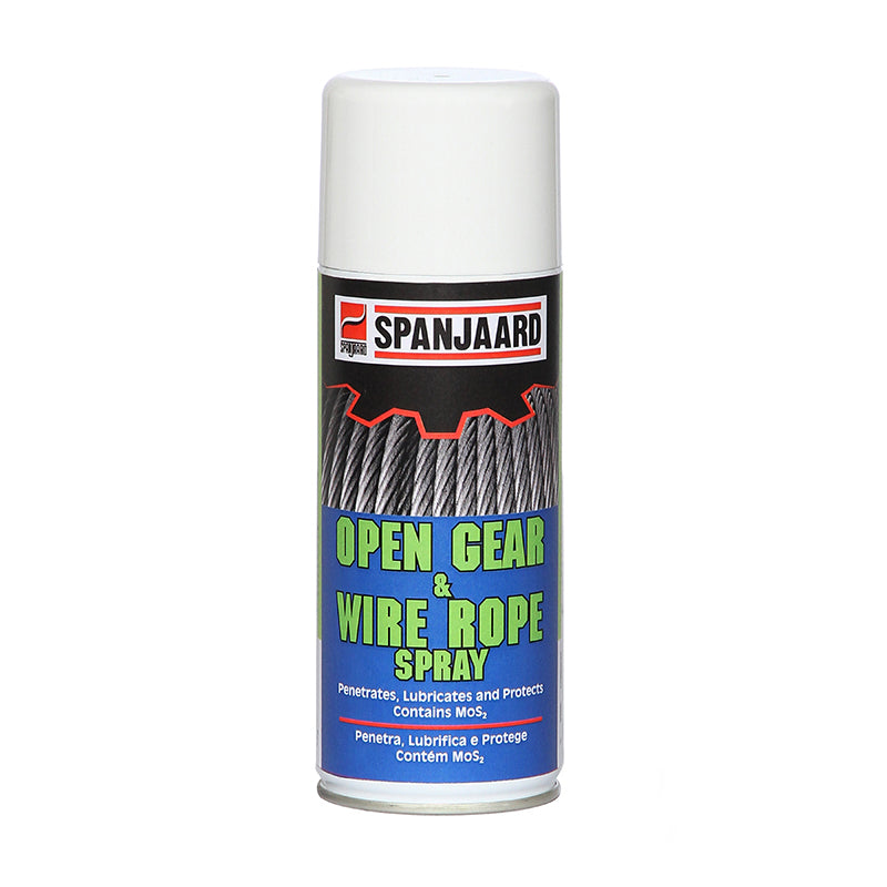 Spanjaard Open Gear & Wire Rope Spray 350ml Aerosol