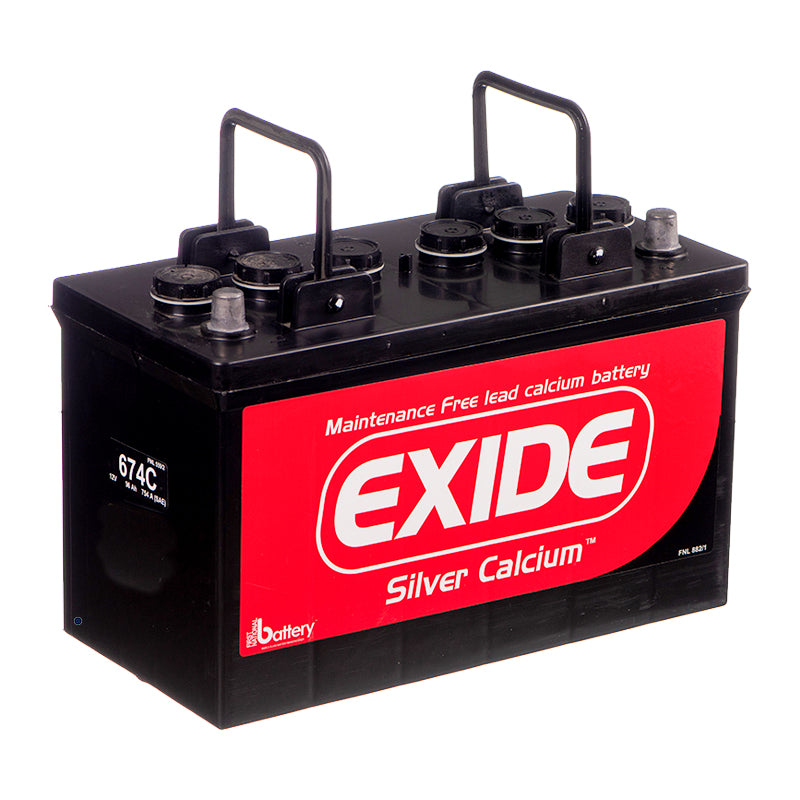 Battery - 674 (Exide) | Top-Rated Vehicle Accessories at