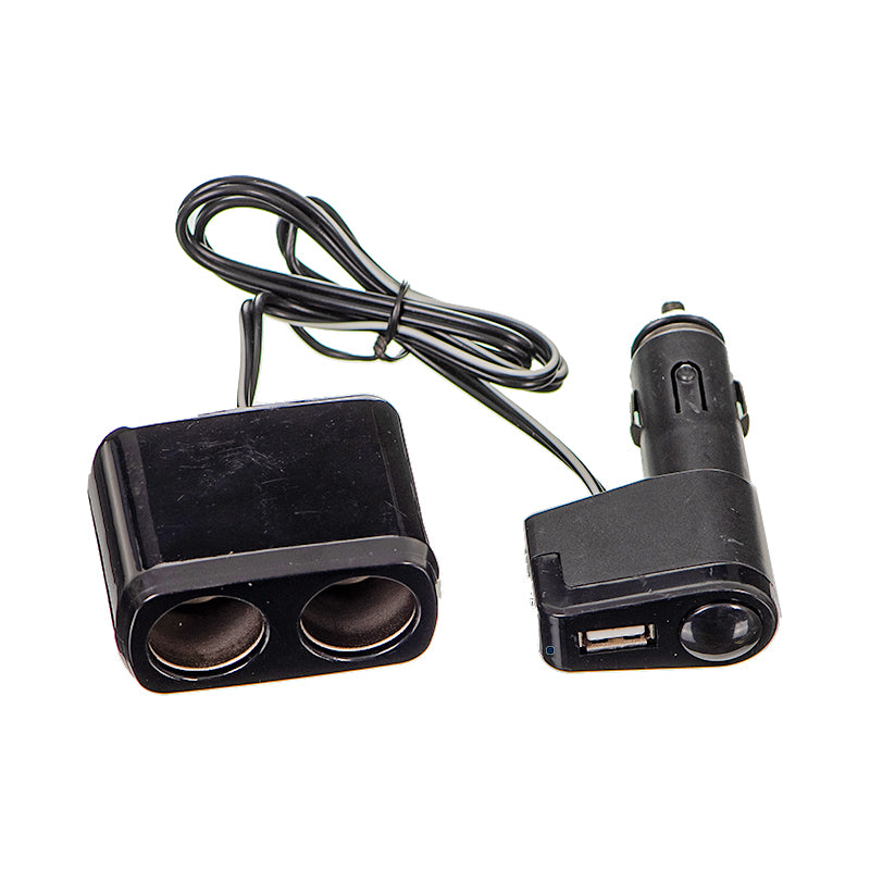 Twin Socket With Usb Port