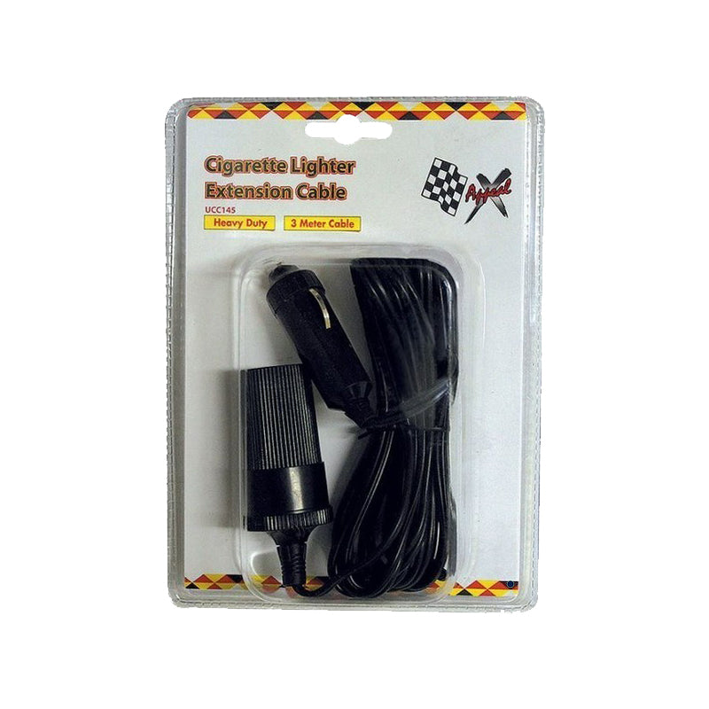12V Cigarette Lighter With 3M Extension Cable